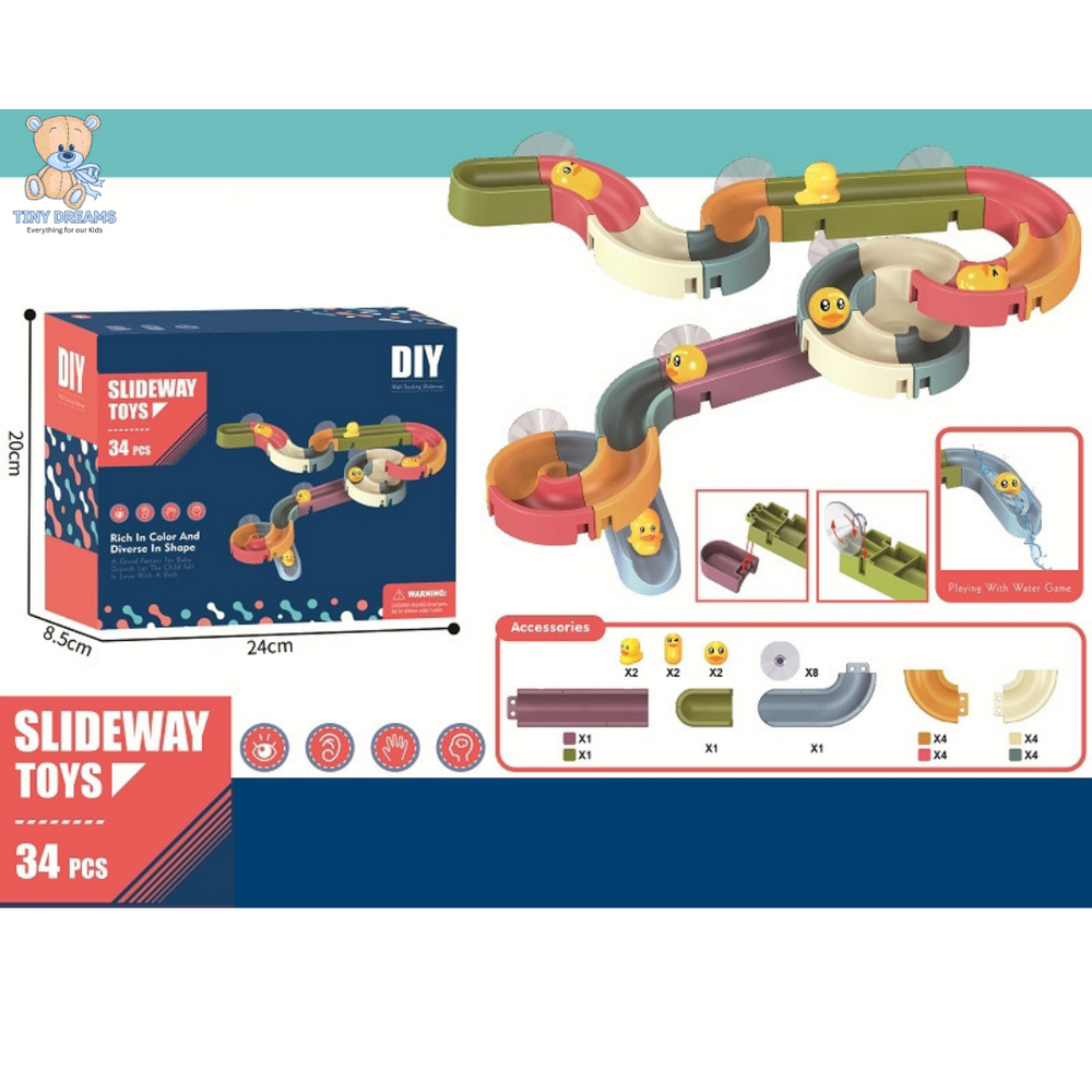 WaterGlide Enten-Badespielzeug – Sicheres & Pädagogisches Wasserspiel für Kleinkinder