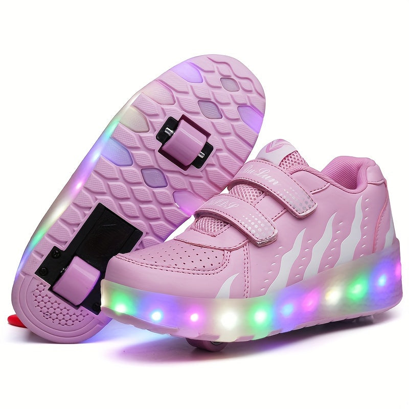 FlashRunners LED Rollschuh Sneaker – Abnehmbare Räder | Gr. 26-35