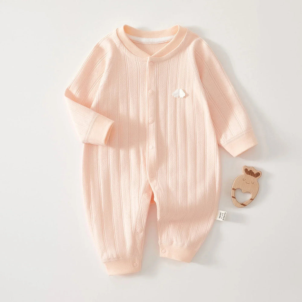 Baby Pyjamas Bomullssovdräkt – Mjuk & Bekväm | 0-18 mån