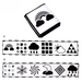 Kontrastbuch für Babys in Schwarz-Weiß-Rot – weicher Stoff, ab Geburt | Montessori Babybuch