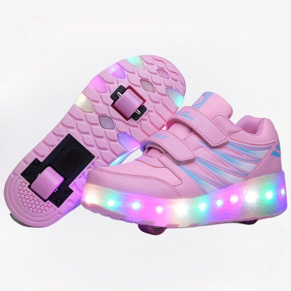 FlashRunners LED Rollschuh Sneaker – Abnehmbare Räder | Gr. 26-35