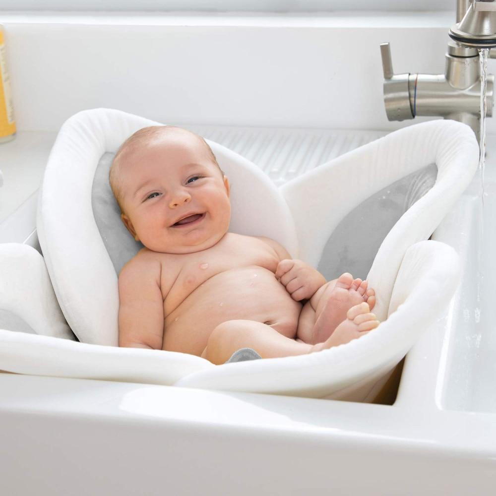 Weiches Baby-Badeblütenkissen kaufen – Komfortables & sicheres Baden für dein Neugeborenes