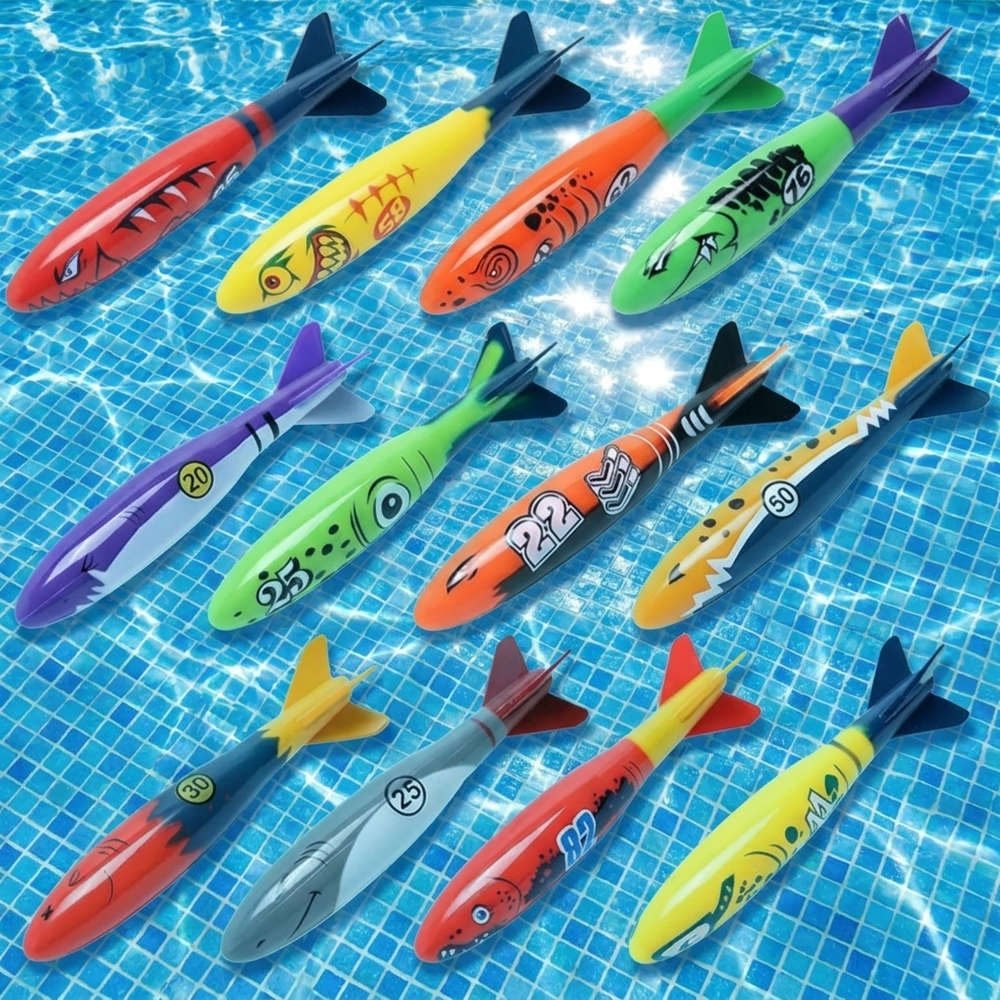 Tauchset für den Pool – Buntes Tauchspielzeug für Schwimm- & Tauchspaß