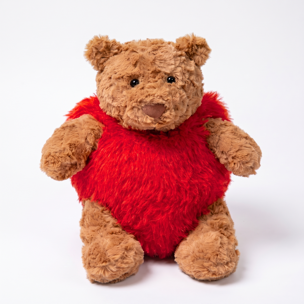 Teddybär Kuscheltier mit Outfit – Weicher Plüsch