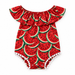 Sommerkleid Mädchen Wassermelonenmuster – Romper