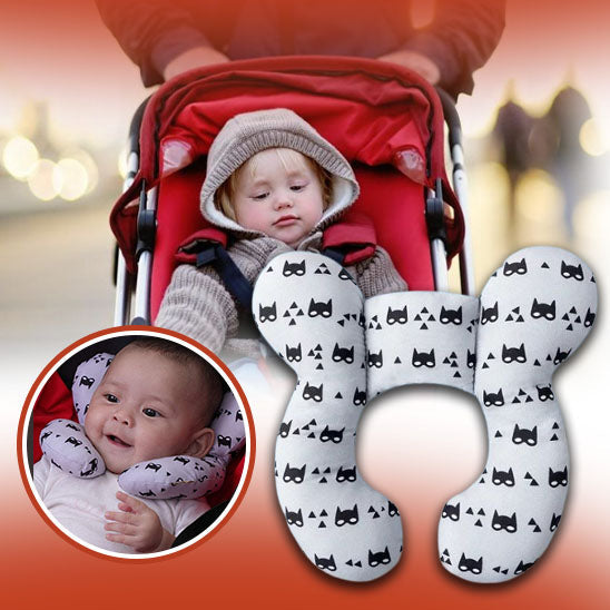 Baby Nackenkissen für Autositz – Ergonomisches & Weiches Reisekissen für Babys und Kleinkinder