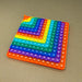 Rechenbrett mit Druckblasen für Einmaleins und Addition – Silikon, beidseitig | Fidget-Spielzeug