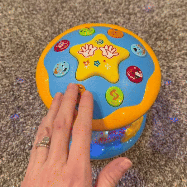 Sternenprojektor-Nachtlicht für Babys – Beruhigendes Nachtlicht mit Musik