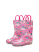 Gummistiefel mit Schlaufe zum leichten Anziehen – wasserdicht, rutschfeste Sohle | Kinderstiefel