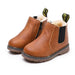 Chelsea Boots Kinder gefüttert mit Reißverschluss – Kunstleder, rutschfeste Sohle | Stiefeletten