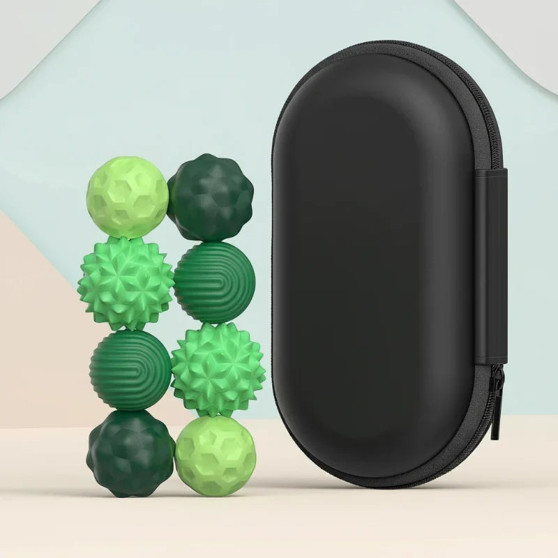 Magnetisches Fidget-Spielzeug mit silikonummantelten Magnetkugeln für Fokus und Entspannung, für Jugendliche und