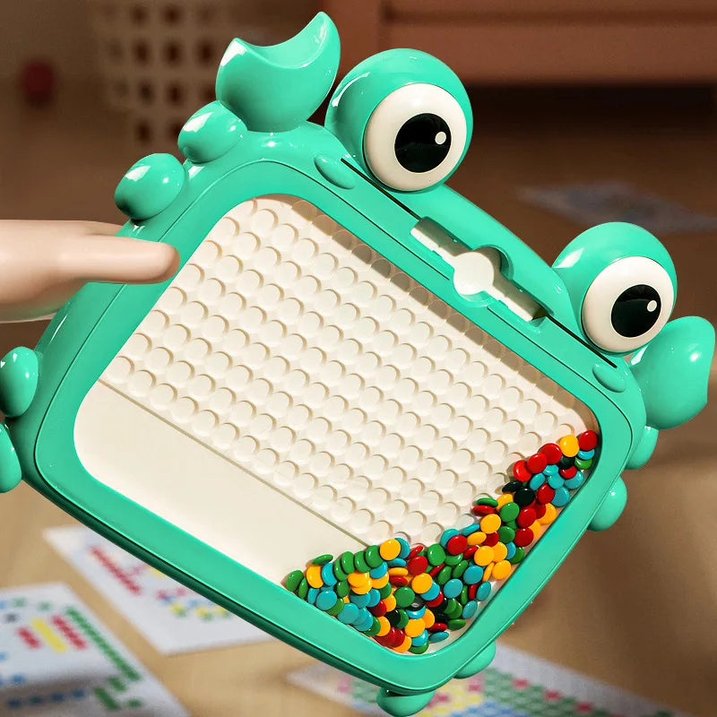 EduPlay Crabby Magneto Magnettafel – Sauberes, Kreatives Spielen & Lernen für Kinder