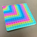 Rechenbrett mit Druckblasen für Einmaleins und Addition – Silikon, beidseitig | Fidget-Spielzeug
