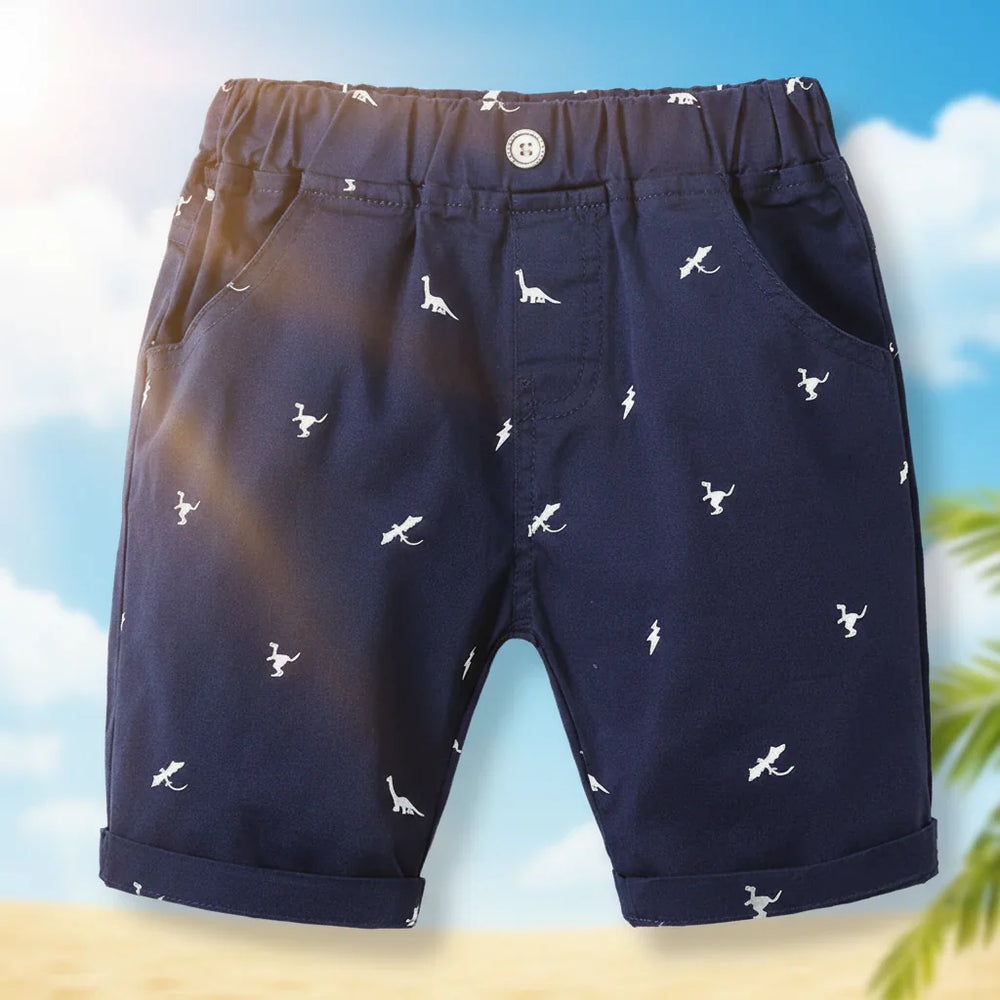 Kinder Sommershorts – Leicht & Komfortabel mit Verspieltem Muster | 2-7 J.