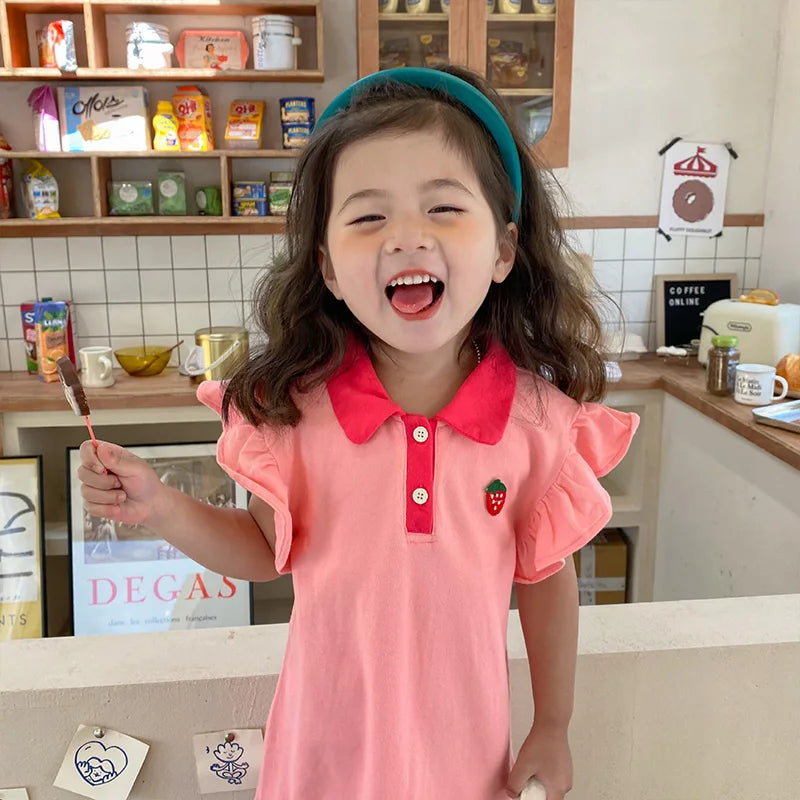 TwirlJoy Sommerkleid für Mädchen – Leicht, Atmungsaktiv & Bequem | Größe 1–5 Jahre