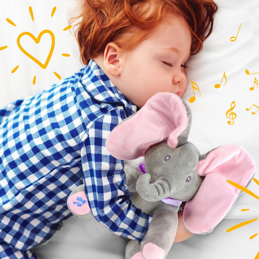 George Interaktives Kuscheltier für Babys – Spielen & Lernen mit Geräuschen und Bewegung