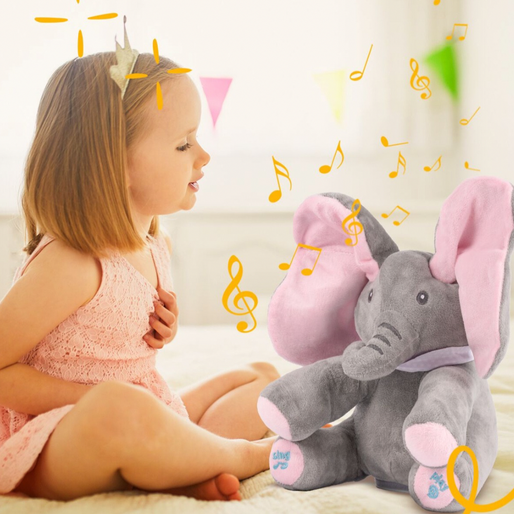 George Interaktives Kuscheltier für Babys – Spielen & Lernen mit Geräuschen und Bewegung