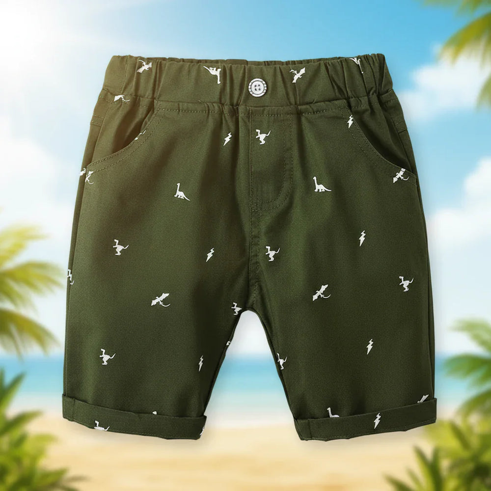 Kinder Sommershorts – Leicht & Komfortabel mit Verspieltem Muster | 2-7 J.