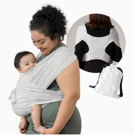 Ergonomische Babytrage, atmungsaktiv und leicht