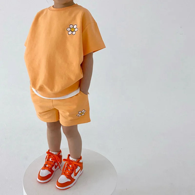 SunnyPlay Sommer Set für Kinder – Bequeme Sommerkleidung für Mädchen & Jungen (0–4 Jahre)