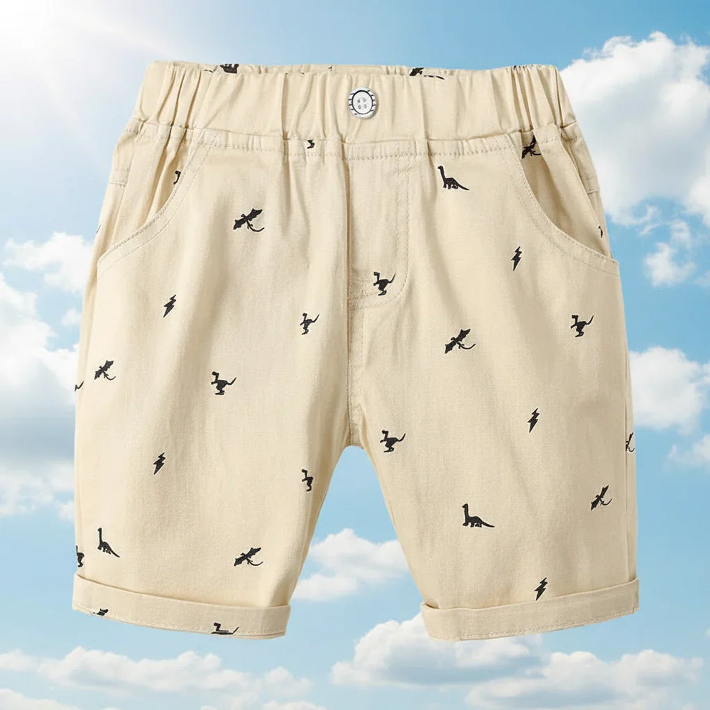 Kinder Sommershorts – Leicht & Komfortabel mit Verspieltem Muster | 2-7 J.