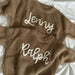Babypullover mit gesticktem Namen – dicker Baumwollmix, Rundhals | personalisierte Babykleidung