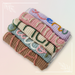 Pullover mit Namen und Tannenbaumprint – bestickt, Baumwolle, Rundhals | Weihnachtspulli Baby