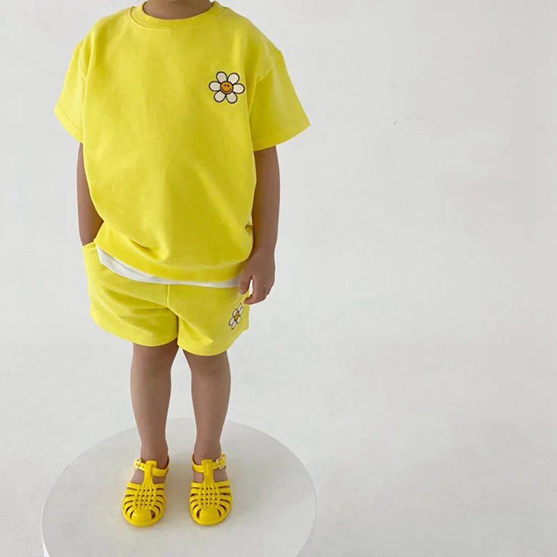 SunnyPlay Sommer Set für Kinder – Bequeme Sommerkleidung für Mädchen & Jungen (0–4 Jahre)