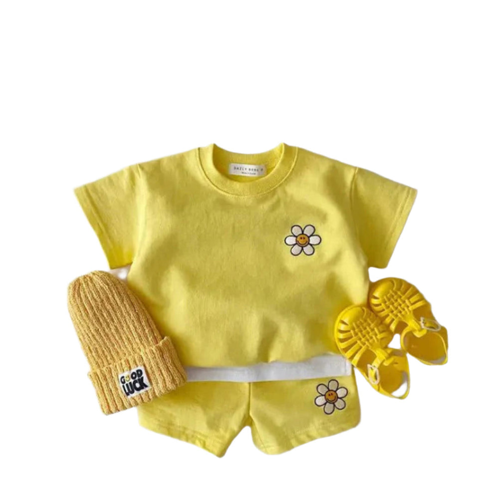 SunnyPlay Sommer Set für Kinder – Bequeme Sommerkleidung für Mädchen & Jungen (0–4 Jahre)