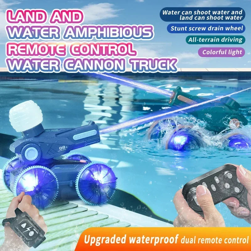 RC Amphibien-Auto – Ferngesteuertes Wasser- und Landfahrzeug für Kinder