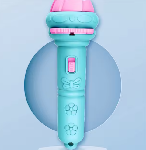 Geschichtenprojektor Taschenlampe für Kinder – 32 Dias | Lehrreiches & Magisches Einschlafspielzeug