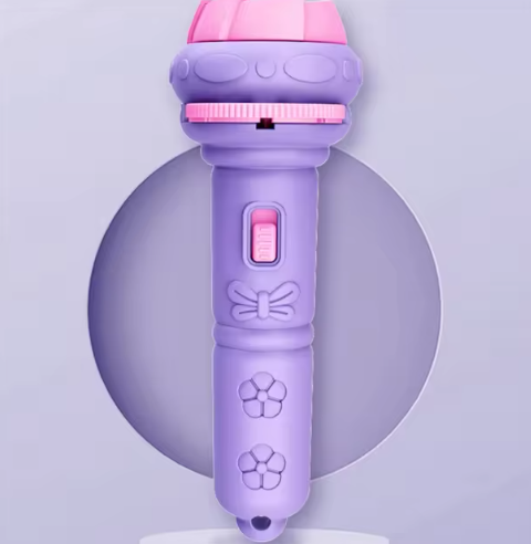 Geschichtenprojektor Taschenlampe für Kinder – 32 Dias | Lehrreiches & Magisches Einschlafspielzeug