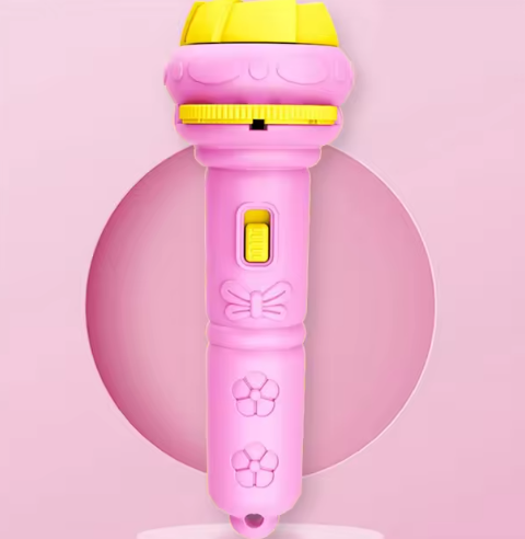 Geschichtenprojektor Taschenlampe für Kinder – 32 Dias | Lehrreiches & Magisches Einschlafspielzeug