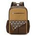 Wickelrucksack XL-Öffnung, Thermofächer – wasserabweisend, Laptopfach, Buggy-Clips | Wickeltasche