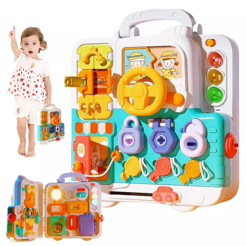 Interaktives Lern und Aktivitätsboard für Kinder | Fördert Motorik & Lernen – CurioBoard von PlayRoots