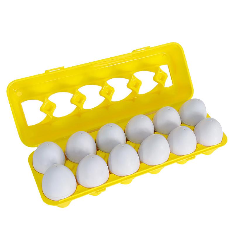 Lehrreiches Eier-Puzzle – Farben & Formen Sortierspiel für Kinder