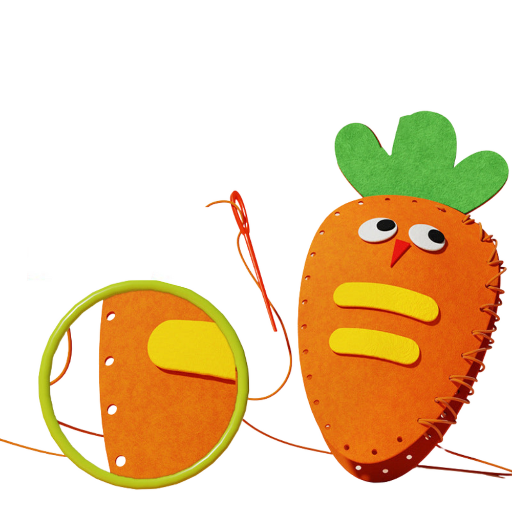 Kreatives Nähset für Kinder – Komplettes Tier-Bastelset mit Garn & Nadeln (ab 5 Jahren)