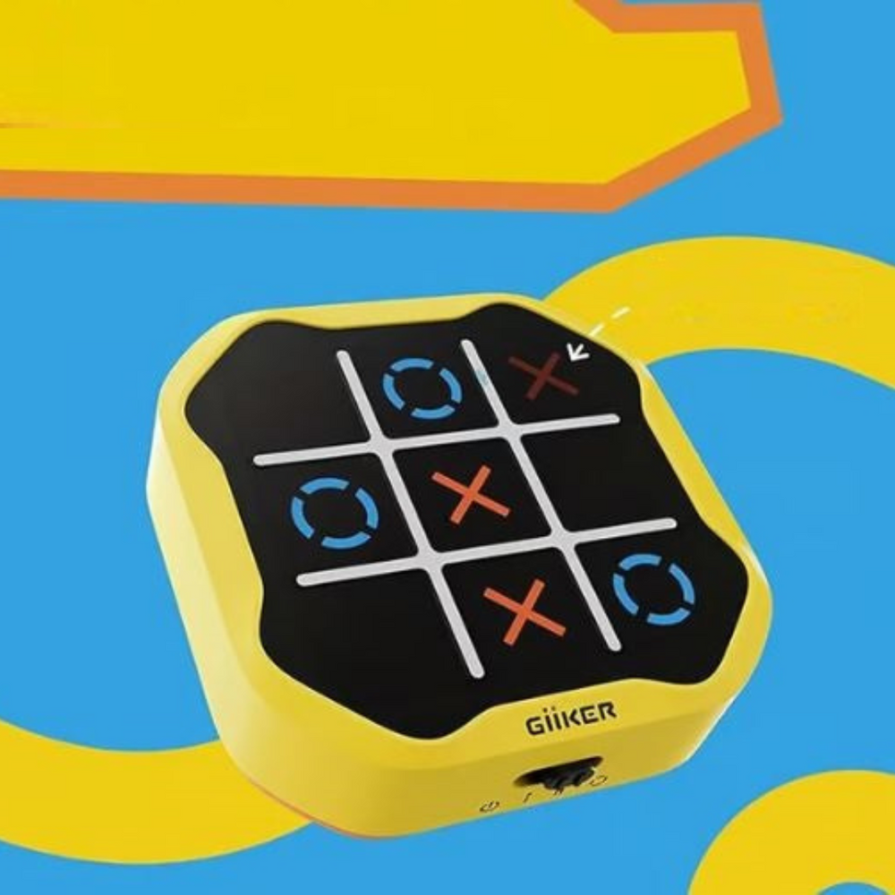 3-in-1 Tic Tac Toe Spiel – Gedächtnistraining & Strategie für Kinder ab 3 Jahren