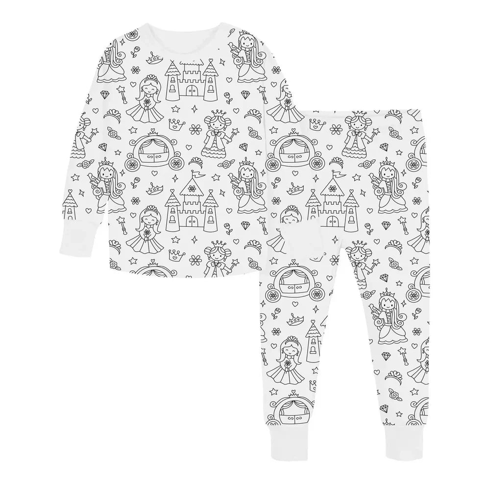 Kreatives Pyjama Malset für Kinder – Gestalte & Personalisiere dein eigenes Schlafoutfit!