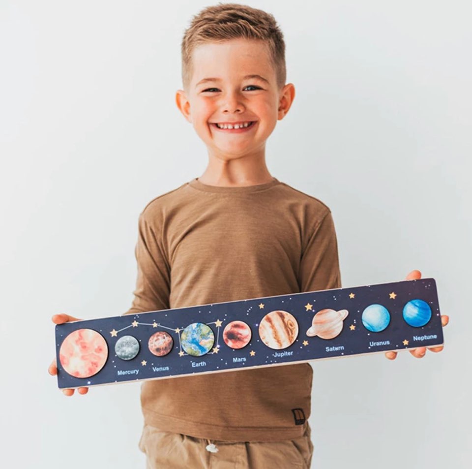 GalaxyExplorer Weltraum Puzzle für Kleinkinder – Spielerisch das Sonnensystem entdecken