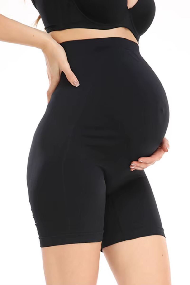 Schwangerschaftsshorts für Yoga & Sport – Bequemer hoher Bund | LunaLay