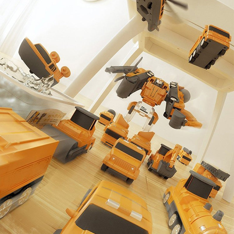 Magnetisches Bauspielzeug für Kinder – 26-teiliges Kreativ-Set für Fahrzeuge & Roboter | BuildoMag