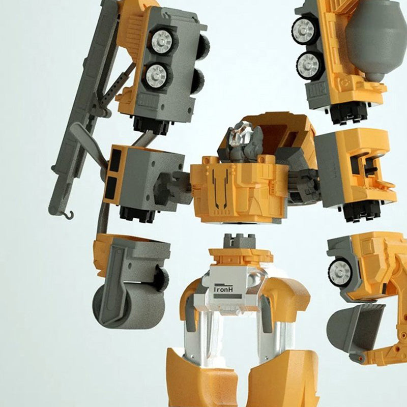 Magnetisches Bauspielzeug für Kinder – 26-teiliges Kreativ-Set für Fahrzeuge & Roboter | BuildoMag