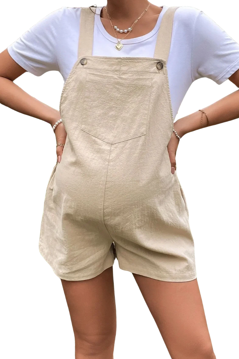 Nola Schwangerschafts-Jumpsuit – Bequem, Atmungsaktiv und Stilvoll für Jeden Tag