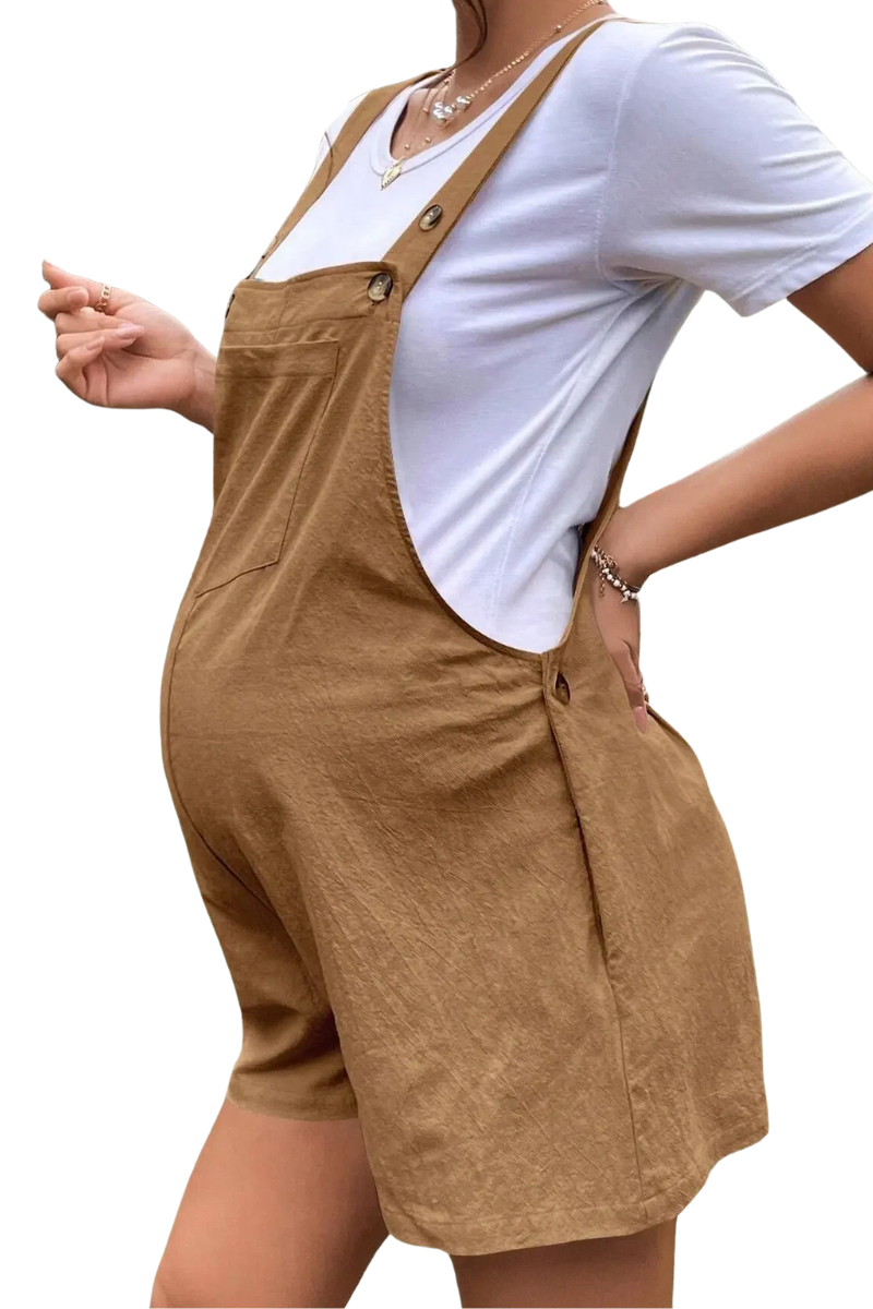 Nola Schwangerschafts-Jumpsuit – Bequem, Atmungsaktiv und Stilvoll für Jeden Tag