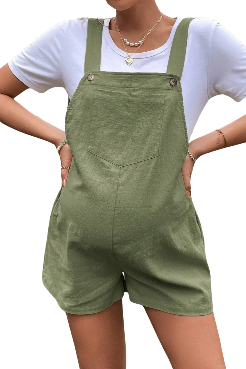 Nola Schwangerschafts-Jumpsuit – Bequem, Atmungsaktiv und Stilvoll für Jeden Tag