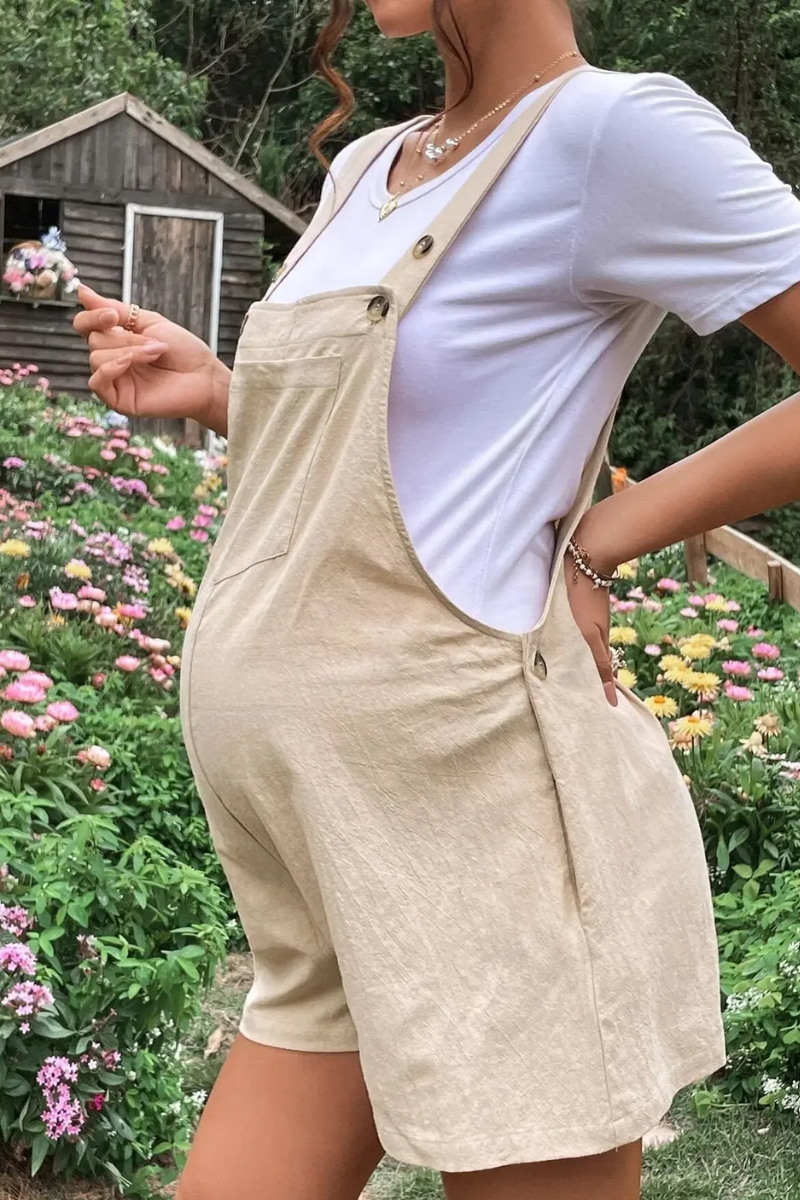 Nola Schwangerschafts-Jumpsuit – Bequem, Atmungsaktiv und Stilvoll für Jeden Tag