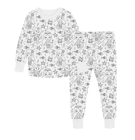 Kreatives Pyjama Malset für Kinder – Gestalte & Personalisiere dein eigenes Schlafoutfit!